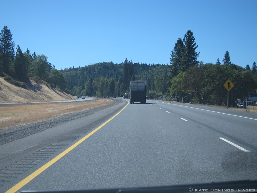 Oregon is looking pretty brown and dry.