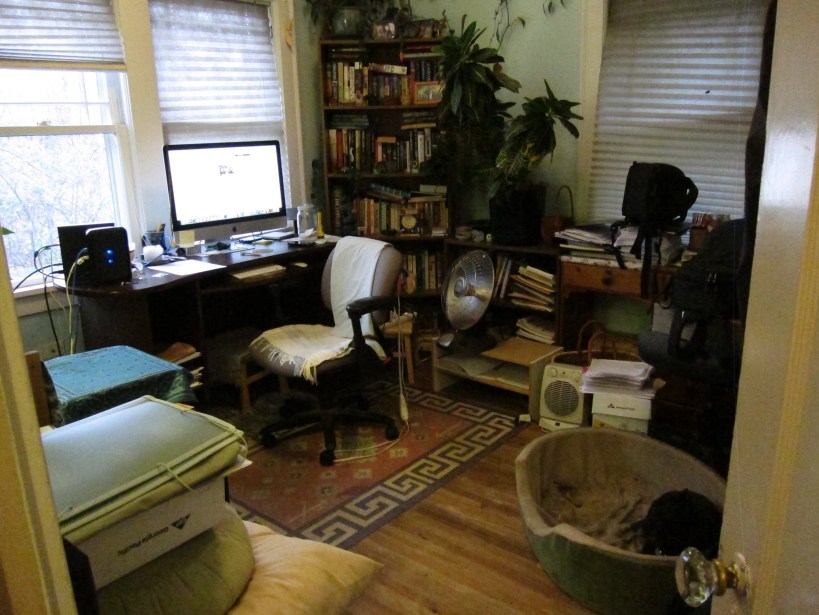 My office, "before" photo